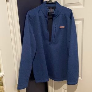 Vineyard Vines Blue Sweater 1/4 Zip